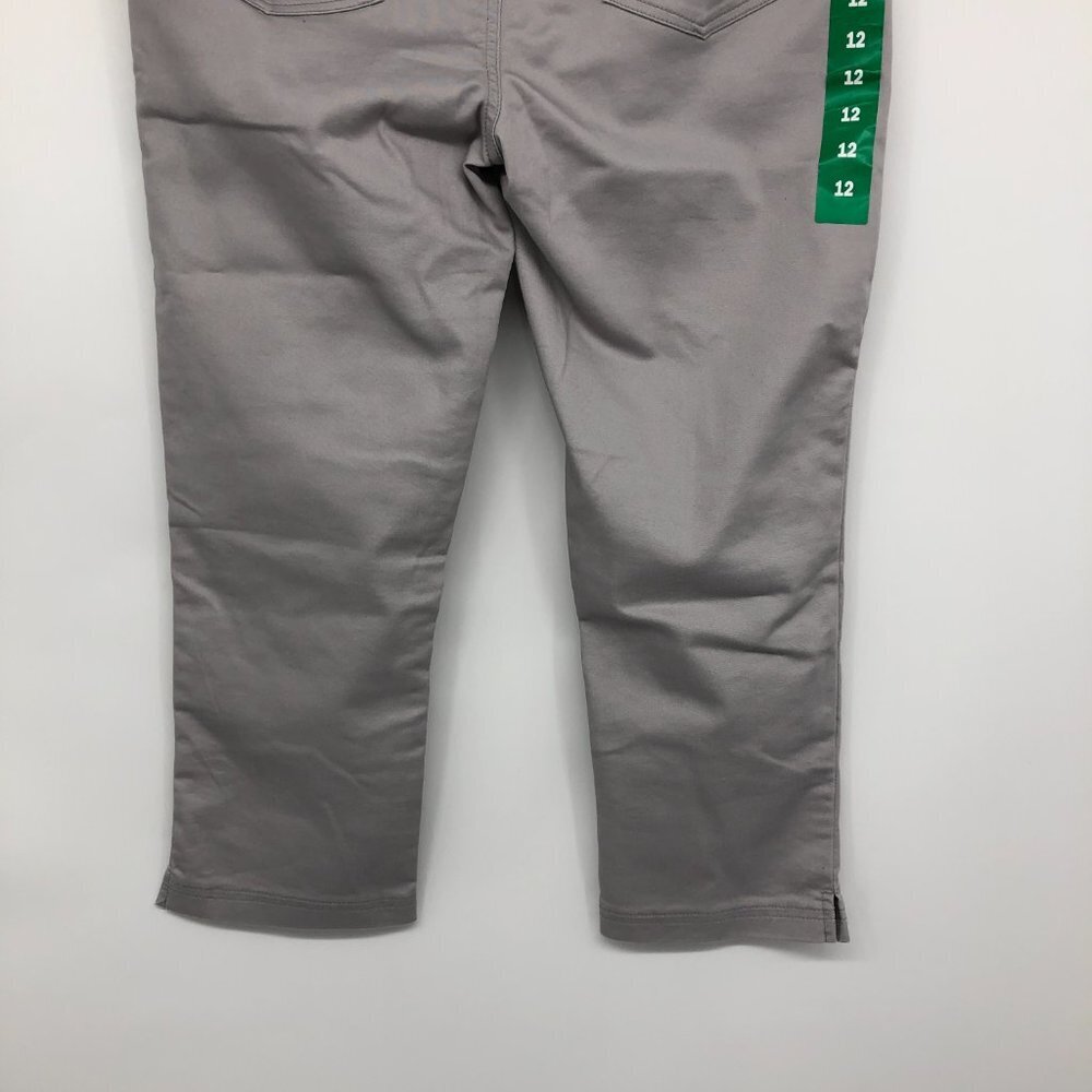 NWT Up! Grey Slim Skinny Pullover Pants size 12 - Picture 11 of 14